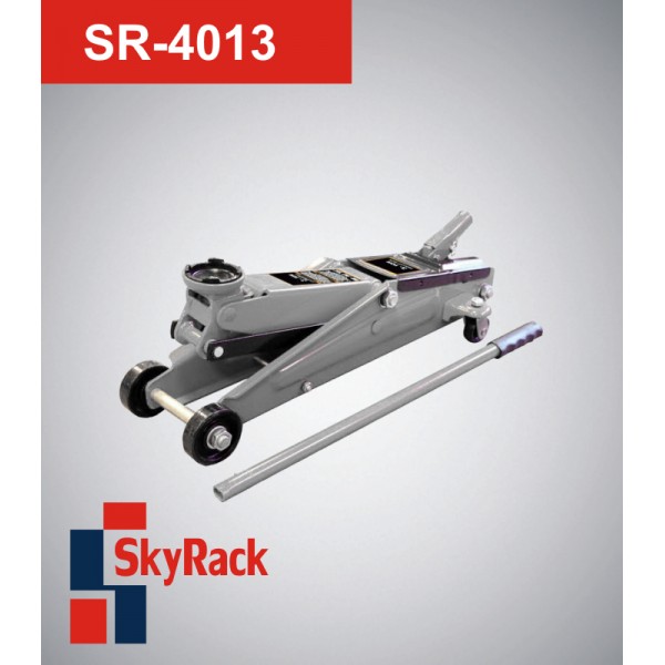 Домкрат подкатной гаражный SR-4013 на 3 т (130/400 мм) SkyRack Домкрат подкатной гаражный SR-4013 на 3 т (130/400 мм) SkyRack